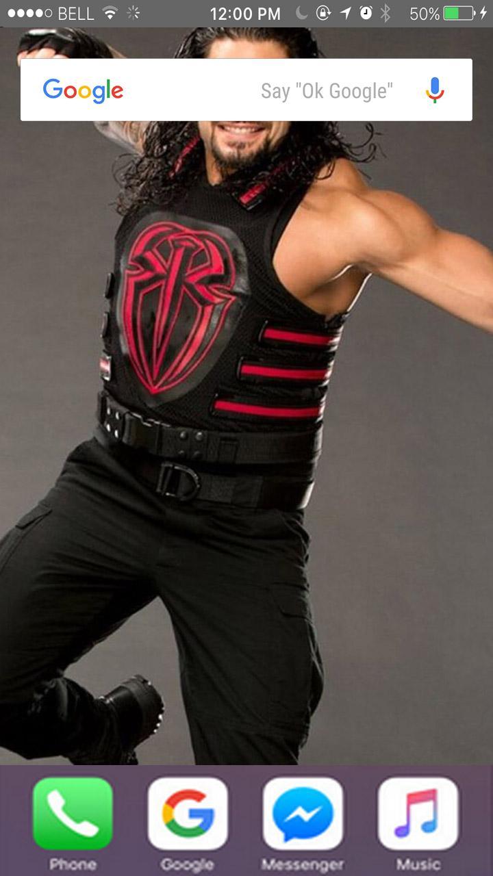 Roman Reigns Lock Screen Hd Wallpaper For Android Apk Download