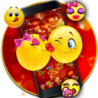 Romantic Emojis Glitter icono