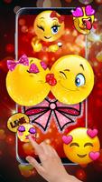 Romantic Glitter Emojis syot layar 1