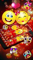 Romantic Glitter Emojis capture d'écran 2