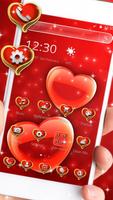 Romantic Red Heart Theme poster