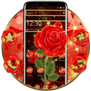 Romantic Red Rose Theme APK