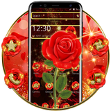 Romantic Red Rose Theme icon