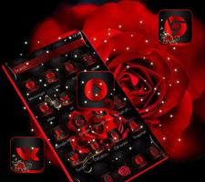 Romantic Red Rose Theme screenshot 1