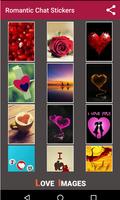 Romantic Chat Stickers capture d'écran 1