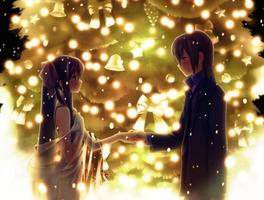 Romantic Anime Wallpaper Affiche