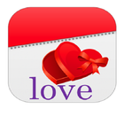 romantic love messages icône