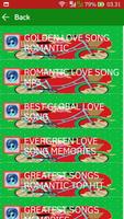 Romantic Love Songs Mp3 capture d'écran 3