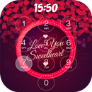 romantic love lock screen APK