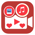Valentine Video Maker With Music Pro 2018 圖標