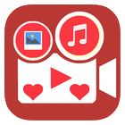 Valentine Video Maker With Music Pro 2018 simgesi