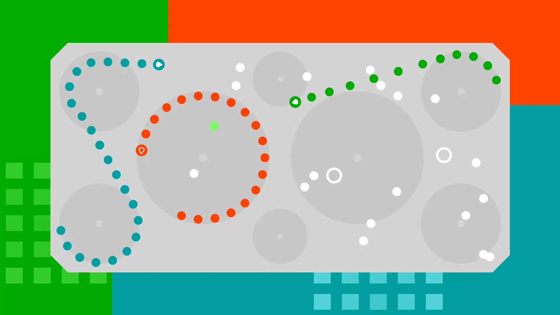 12 orbits ○ 本地多人游戏 2, 3, 4, 5,