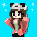 APK Girls Skins with Ears for Minecraft