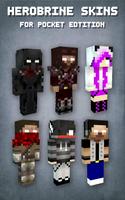 Herobrine Skins Poster