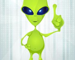 برنامه‌نما Aliens and UFOs Wallpapers عکس از صفحه