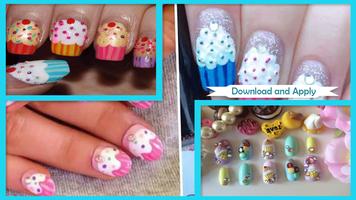 Art de Nail Cupcake 3D mignon capture d'écran 2