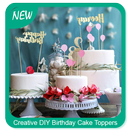 Creativo bricolaje cumpleaños Cake Toppers APK
