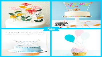 Creative DIY Birthday Cake Toppers penulis hantaran