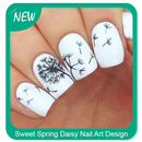 APK Dolce primavera Daisy Nail Art Design