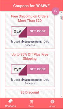 Romwe coupon codes 2018