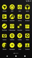 Yellow Noise Icon Pack capture d'écran 1