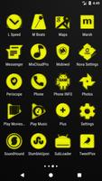 Yellow Noise Icon Pack capture d'écran 3