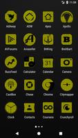 Yellow Puzzle Icon Pack ✨Free✨ 截圖 1