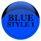 Blue Icon Pack Style 1 圖標