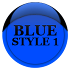 Blue Icon Pack Style 1 ไอคอน