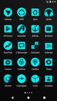 Cyan Noise Icon Pack screenshot 1