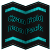 Cyan Fold Icon Pack ✨Free✨
