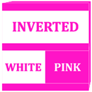 Inverted White Pink Icon Pack aplikacja