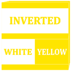 Inverted White Yellow IconPack ícone
