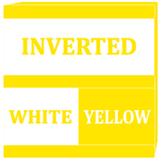 Inverted White Yellow IconPack Zeichen