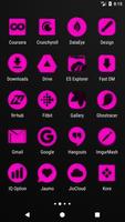 برنامه‌نما Pink Noise Icon Pack عکس از صفحه