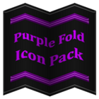 Purple Fold Icon Pack ✨Free✨ Zeichen