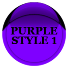 Purple Icon Pack Style 1 アイコン