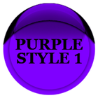 Purple Icon Pack Style 1 أيقونة