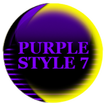Purple Icon Pack Style 7 Zeichen