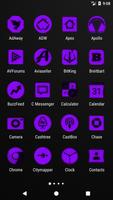 Purple Noise Icon Pack captura de pantalla 1