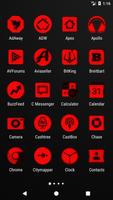 Red Noise Icon Pack 截圖 1