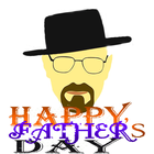 Father Day Card with Love icon