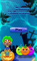 Killer Clown Bubble Haloween Affiche