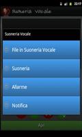 1 Schermata Suoneria Vocale