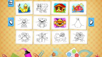 123 Kids Fun - Coloring Book ảnh chụp màn hình 2