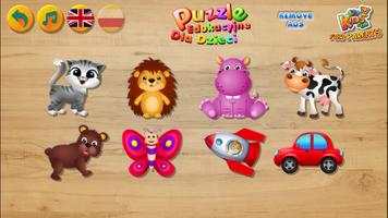 Puzzle dla Dzieci: Gra Edukacy постер