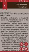 Gospel of the day - Holy Bible Ekran Görüntüsü 1