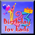 Birthday E-Love Cards Zeichen