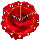 Rose Flower Clock APK