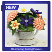 3D  Amazing  Quilling Flowers